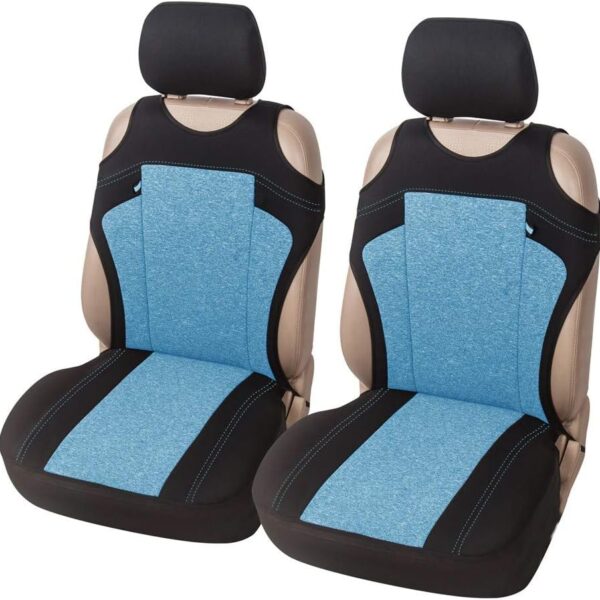 Front car seat covers (2-piece set), durable seat protection